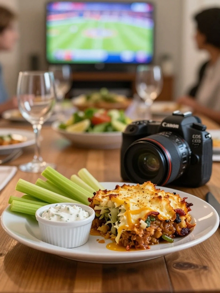Serving Ideas for Buffalo Chicken Cauliflower Casserole