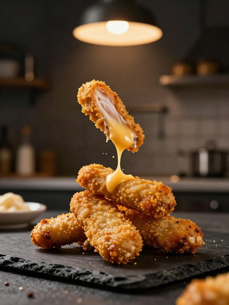 Cheesy Baked Chicken Tenders