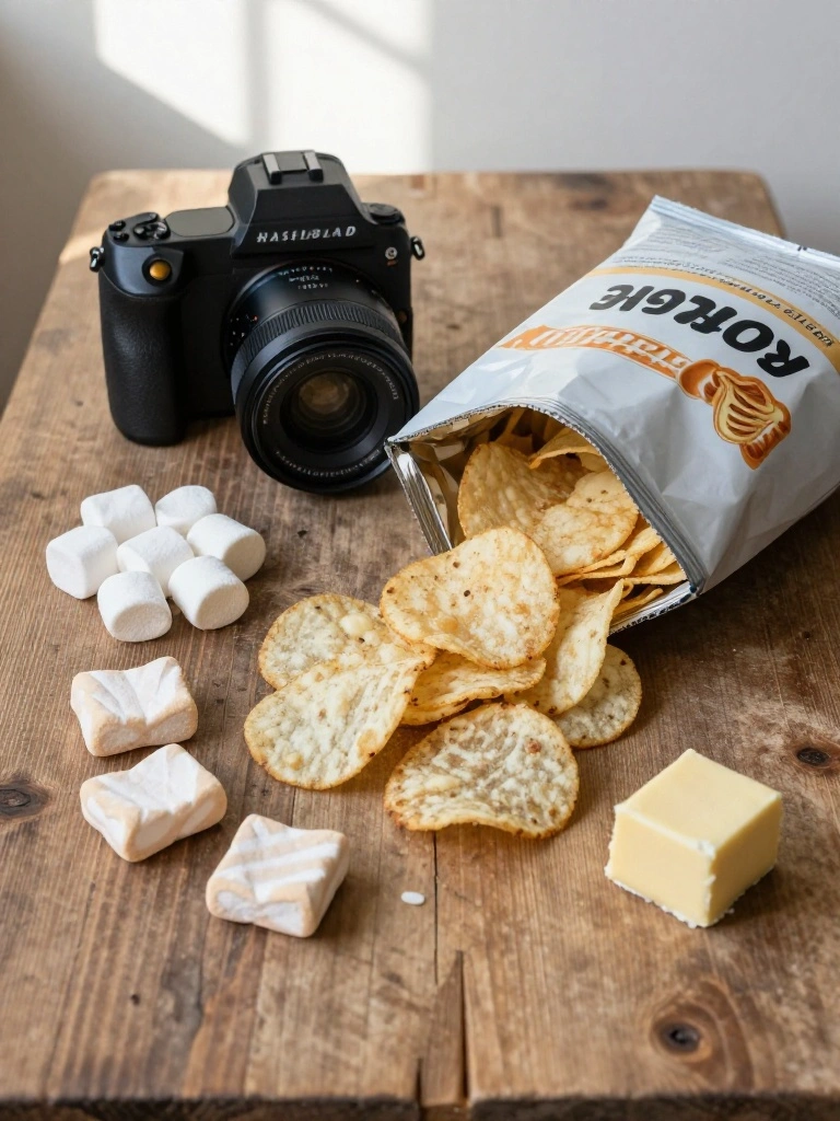 Ingredients You Need for Ruffles Marshmallow Treats