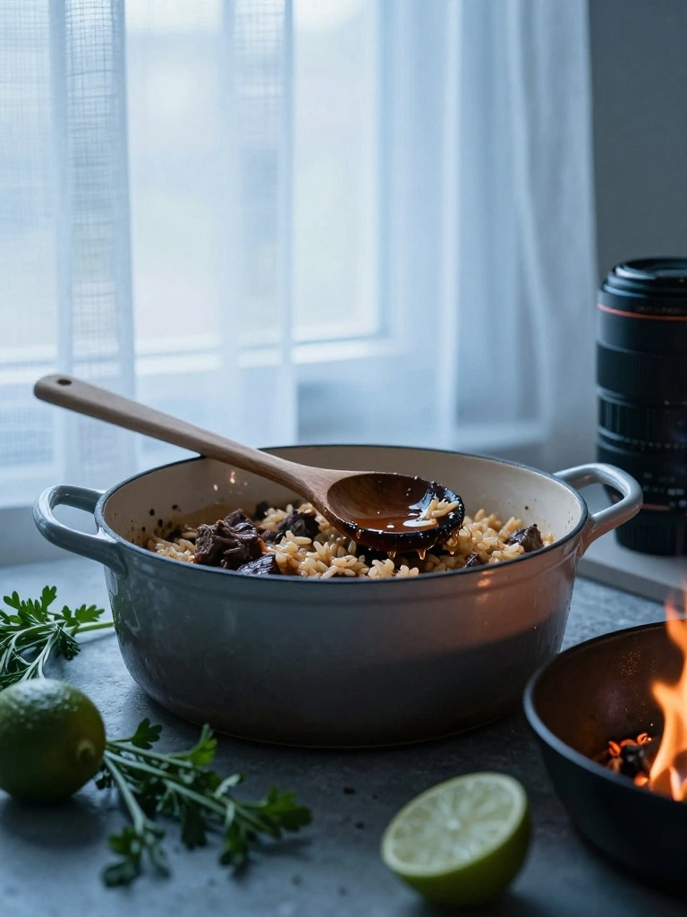 One Pot Ground Beef and Rice