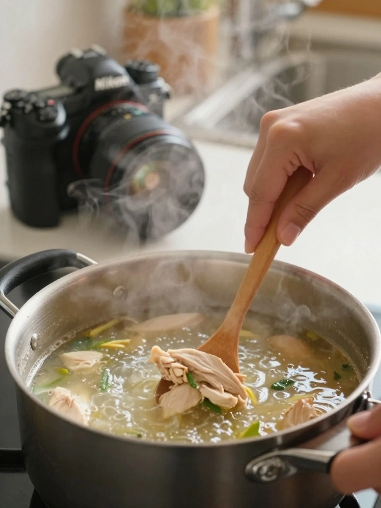 Step by Step Instructions for Chicken Taco Soup