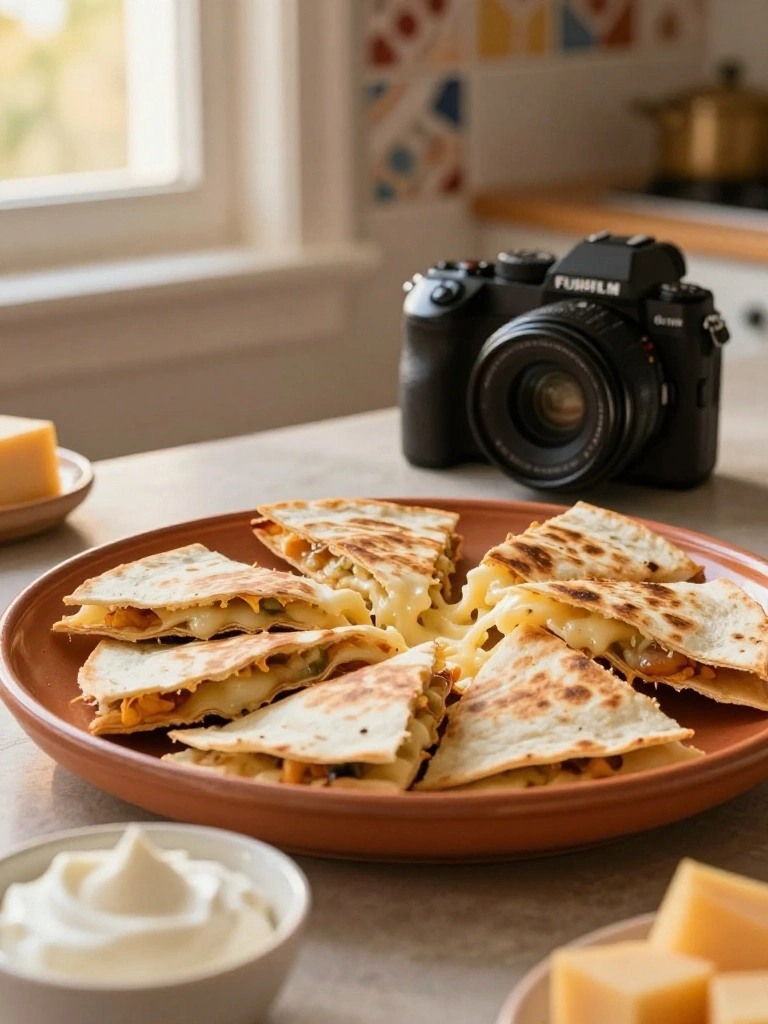 Mini Cheese Quesadillas