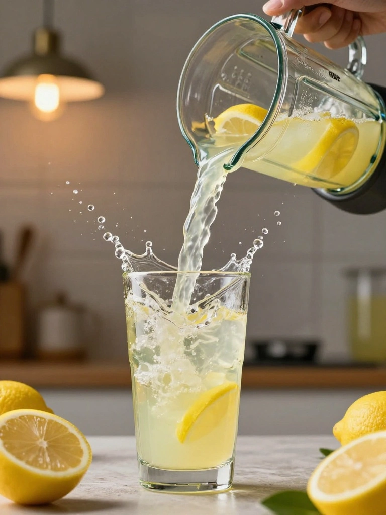 How to Make 3 Ingredient Frosted Lemonade
