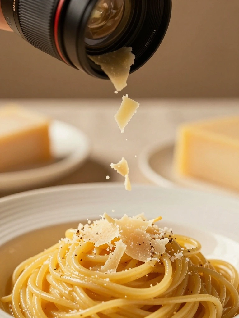 Plain Pasta with Butter and Parmesan
