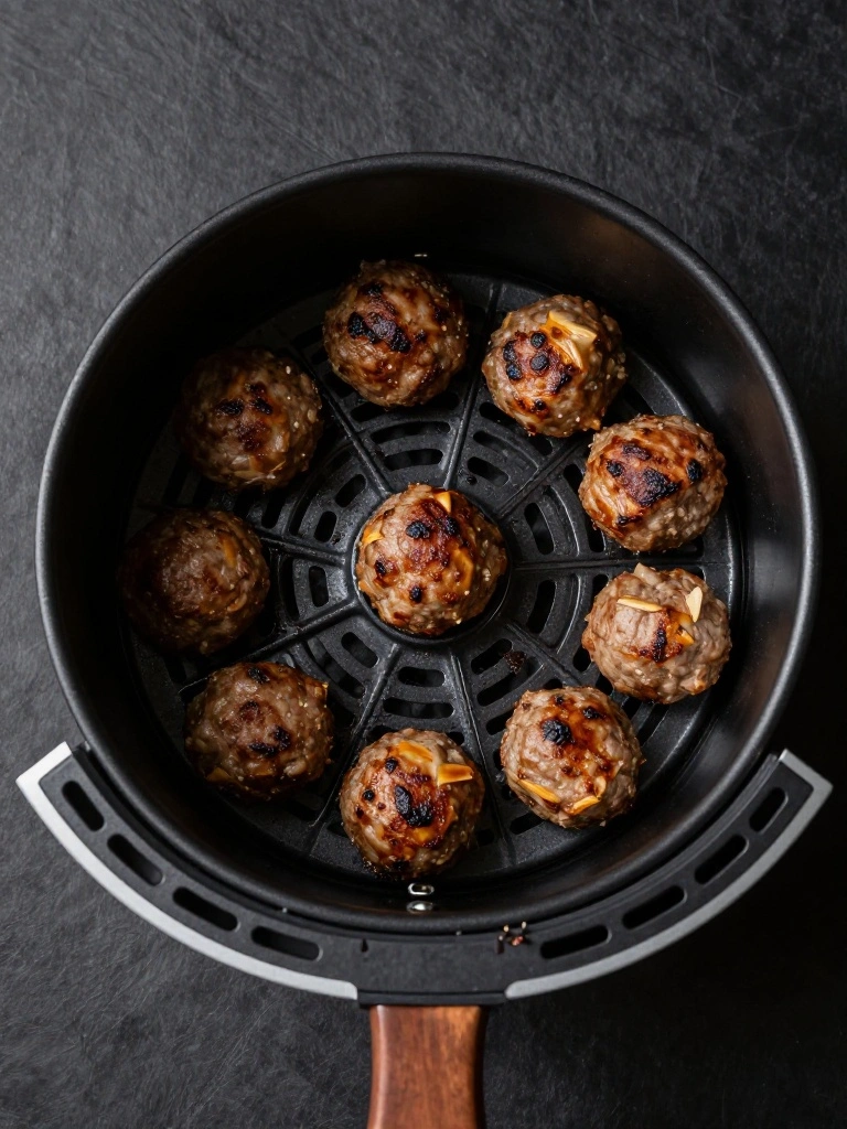 Air Fryer Meatballs