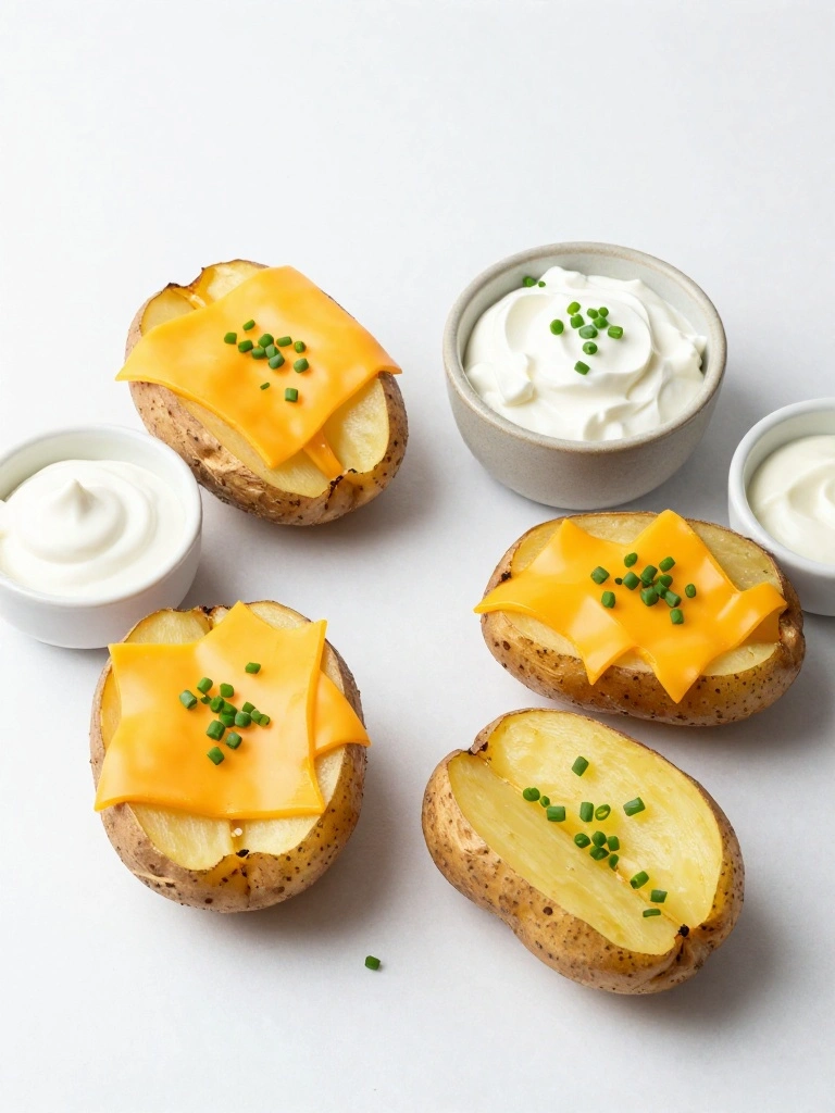 Cheap Baked Potato Bar