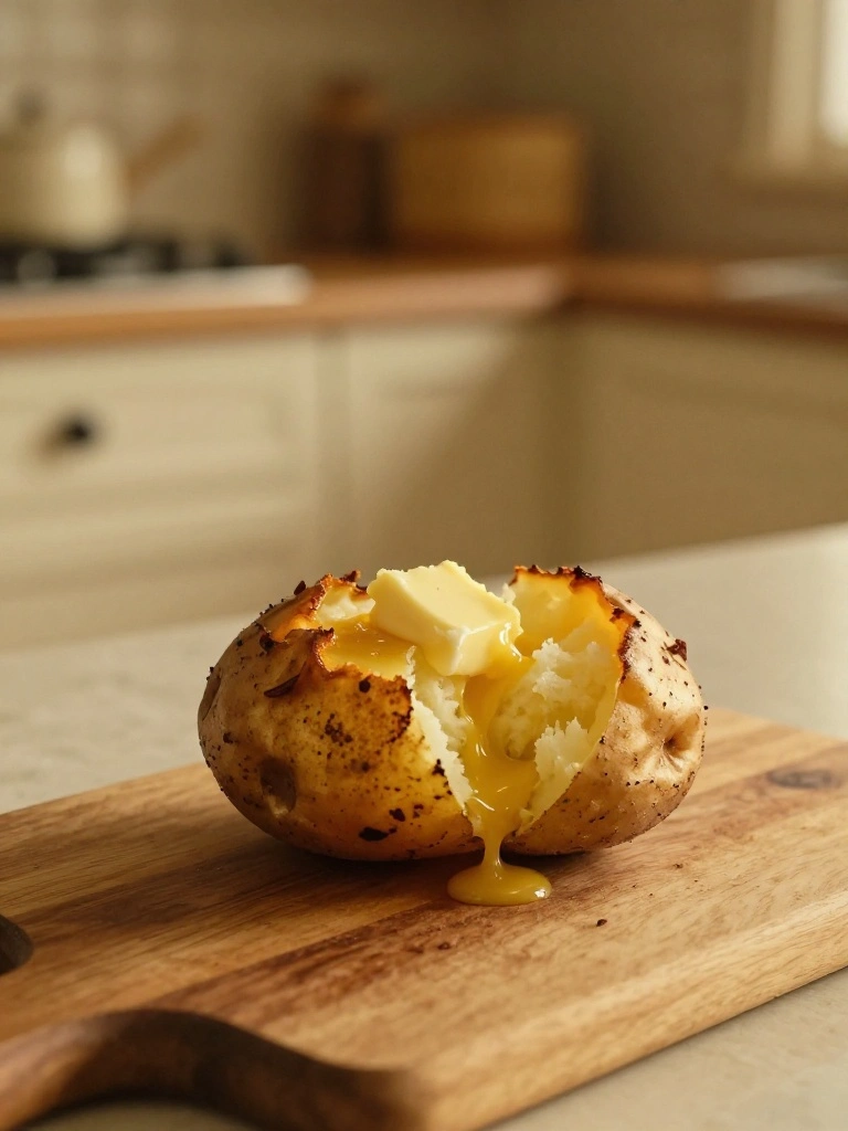 Air Fryer Baked Potatoes