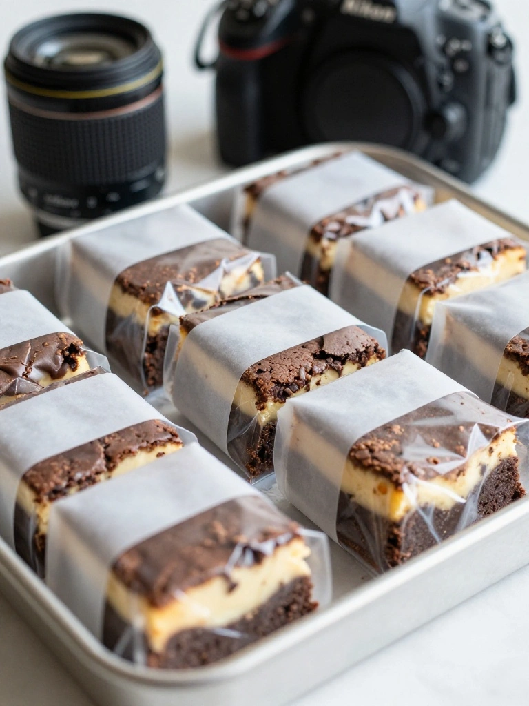 Make Ahead and Freezer Tips for Cheesecake Brownies