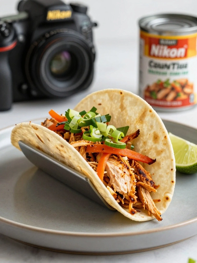 Canned Chicken Tacos and Wraps for Busy Nights