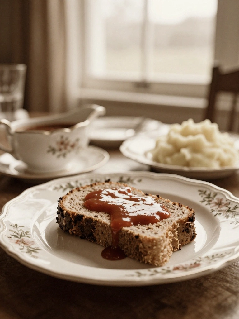 Homestyle Ground Beef Meatloaf
