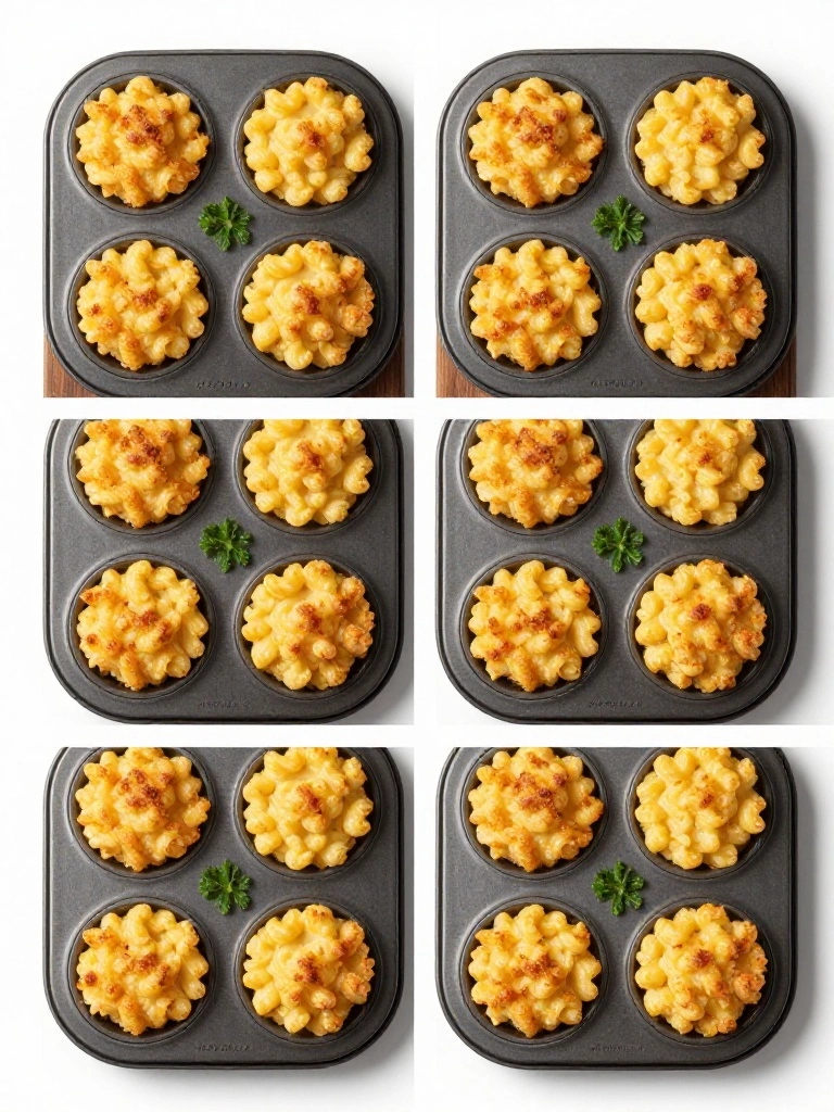 Baked Mac and Cheese Cups