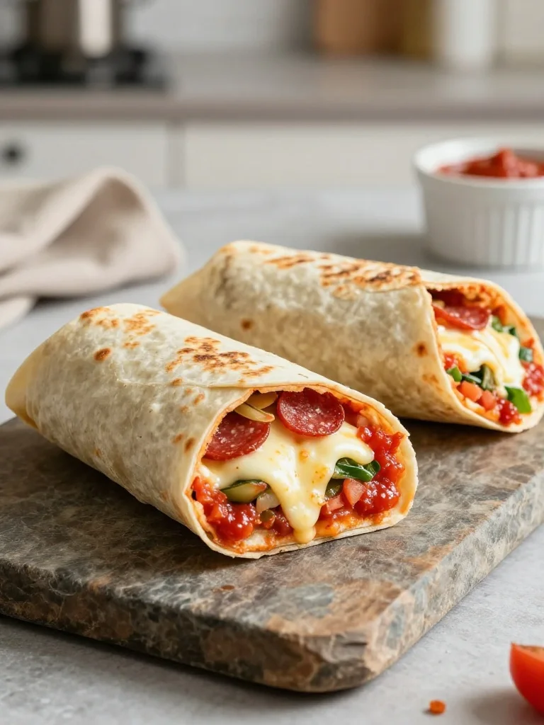 What Are Pizza Burritos?