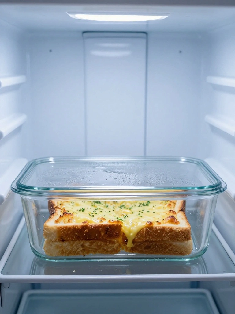 Storing and Reheating Leftover Toast Pizzas
