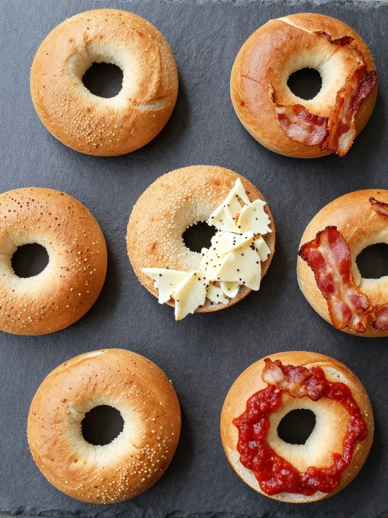 Fun Variations of Crispy Bagel Bites