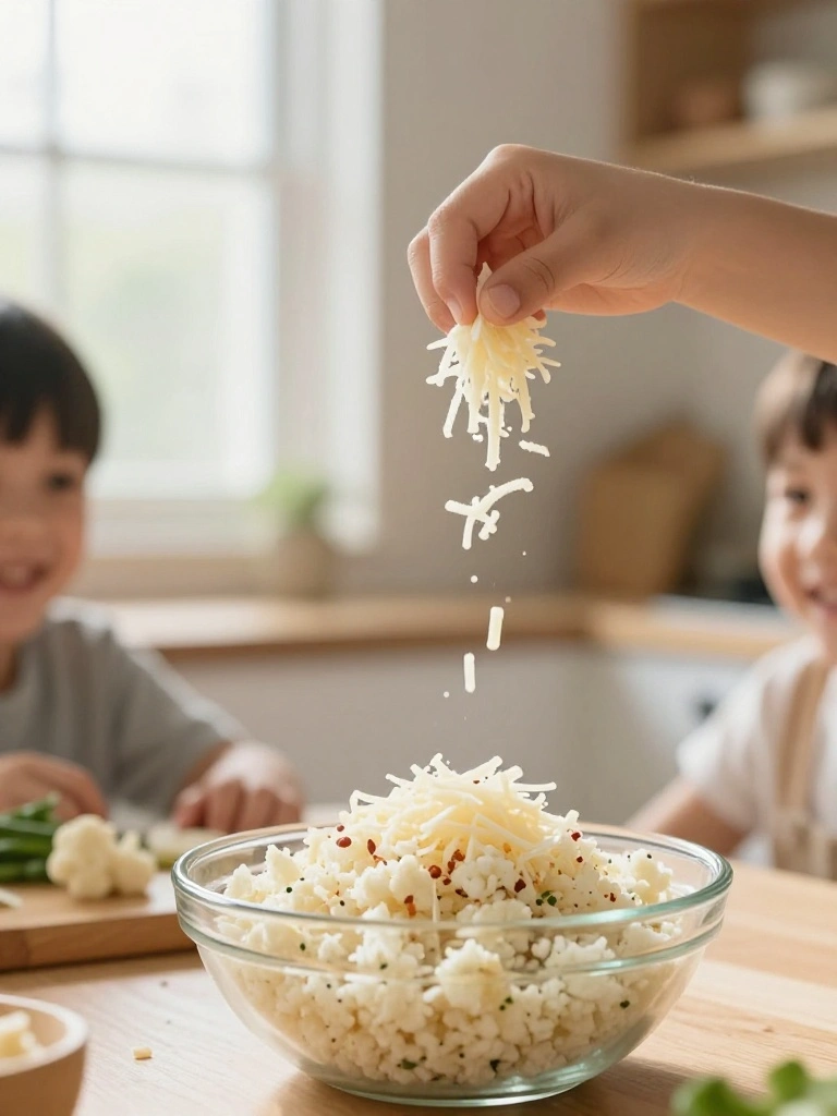 Kid-Friendly Twists on Cheesy Cauliflower Rice
