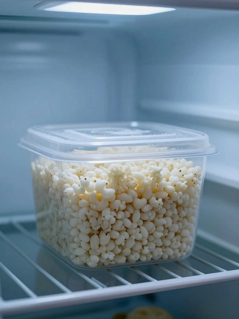 Freezing and Reheating Cheesy Cauliflower Rice