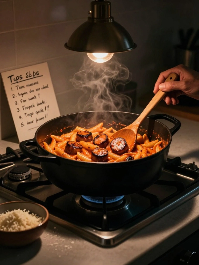 Nutritional Information for One-Pot Cajun Sausage Pasta