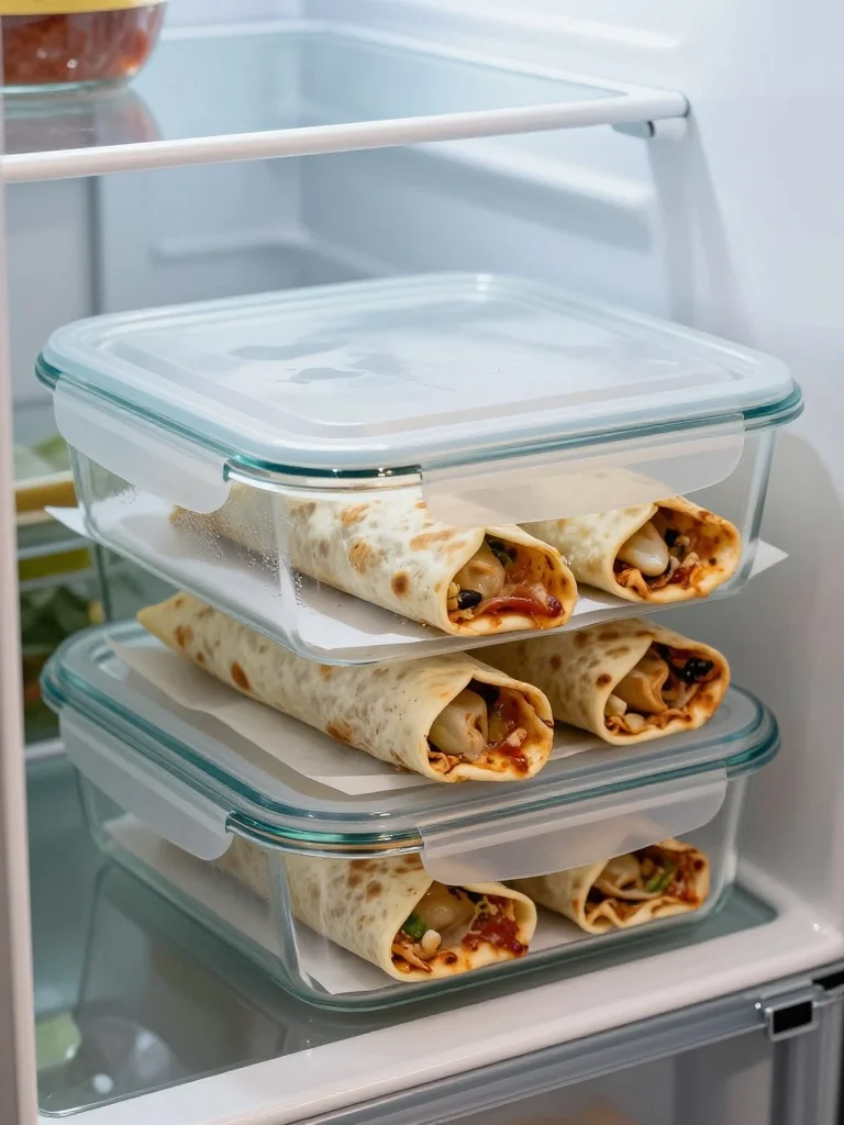 How to Store Pizza Burritos