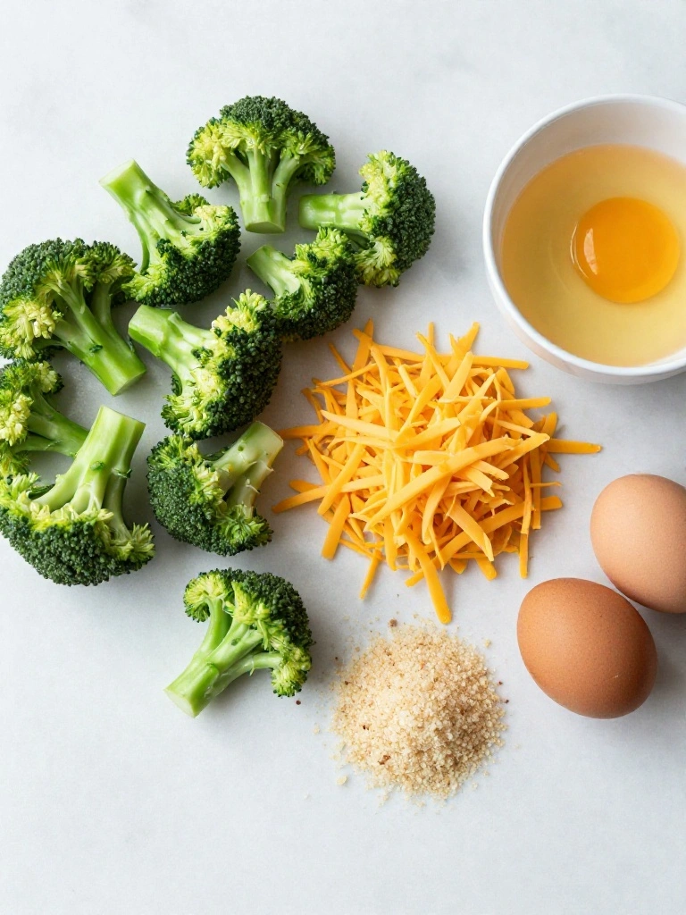 Ingredients You'll Need for Broccoli Cheese Bites