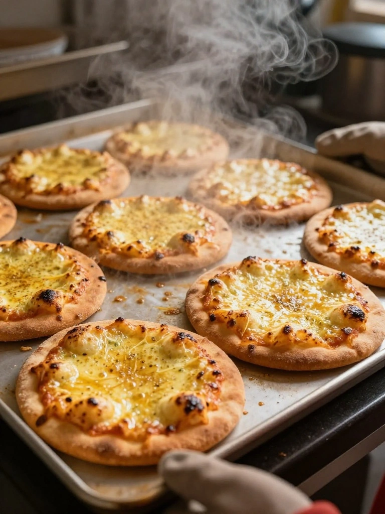 How Long to Bake Mini Garlic Toast Pizzas