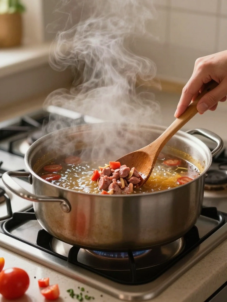 Step-by-Step Instructions to Make Sausage Tortellini Soup