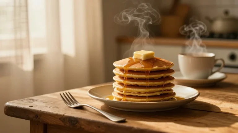3-Ingredient Muffin Mix Pancakes